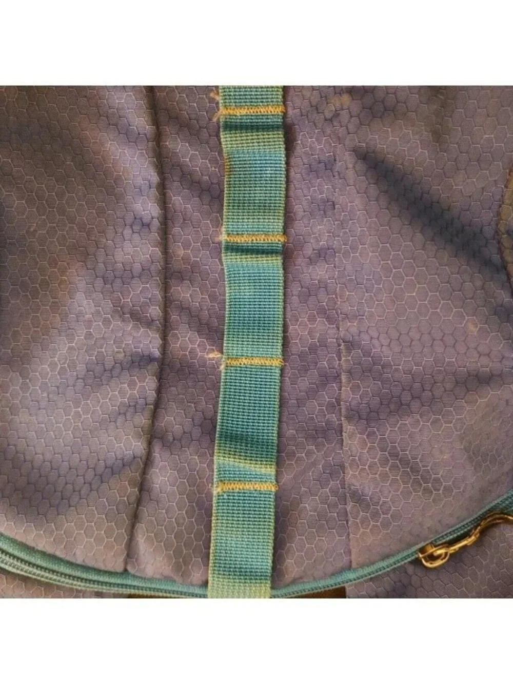 Adidas Stratton II Multi Zip Backpack Book Bag Blue Grade B Good Condition